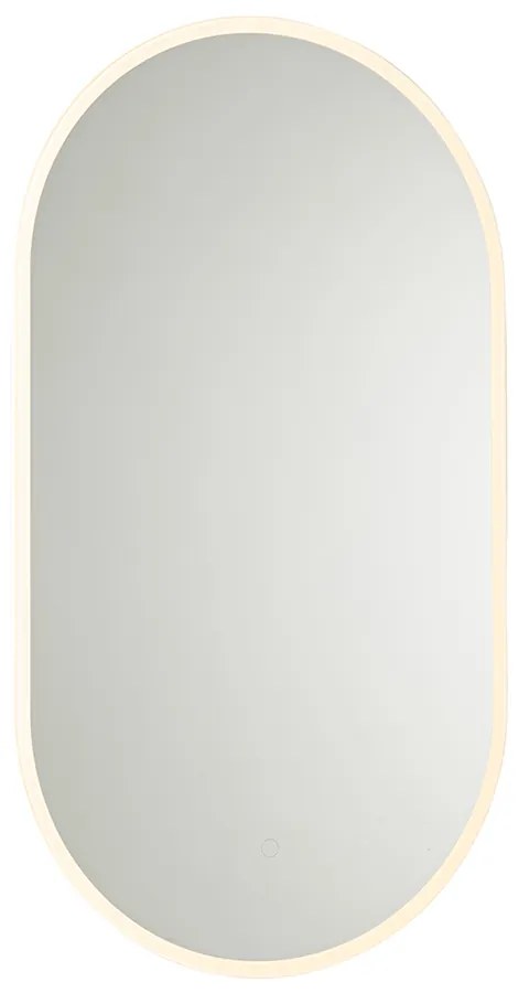 Oglinzi moderne de baie cu LED și dimmer tactil - Bouwina