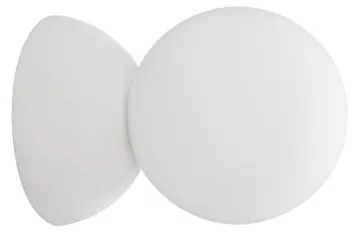 Aplica de perete design modern ZERO, gips alb NVL-9577013