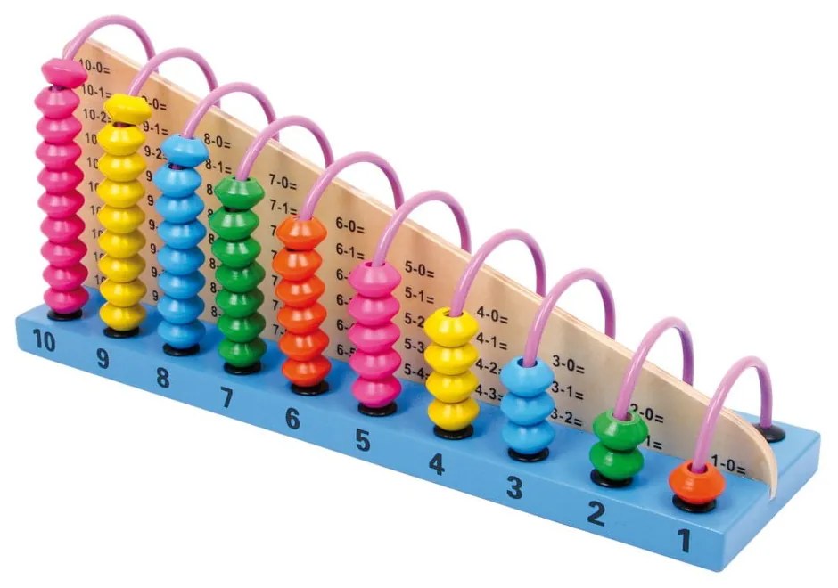 Joc motric educativ din lemn Legler Abacus