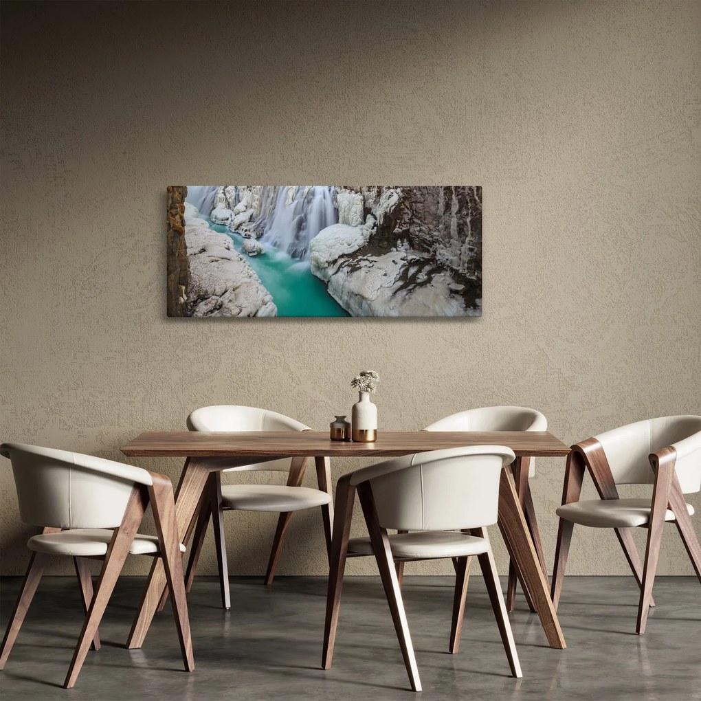 Tablou - Natura islandeză (120x50 cm)