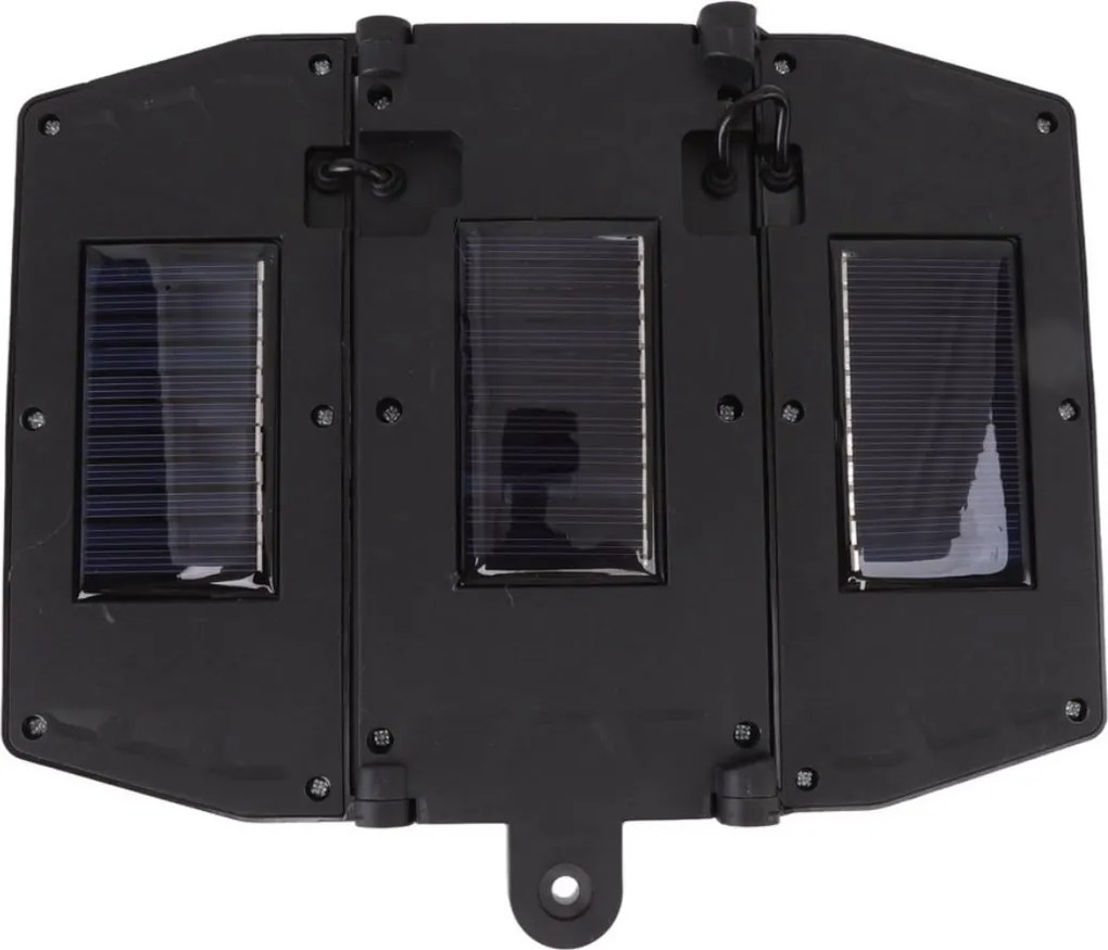 Lampa Tripla Solara de Perete cu Senzor de Miscare