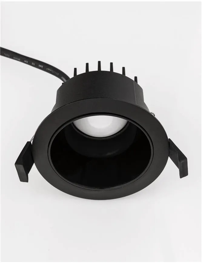 Spot LED incastrabil tavan fals / plafon CARPO negru