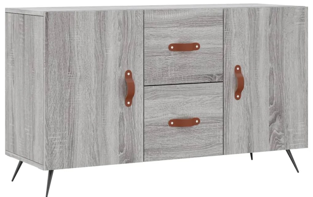 vidaXL Dulap, gri sonoma, 100x36x60 cm, lemn compozit