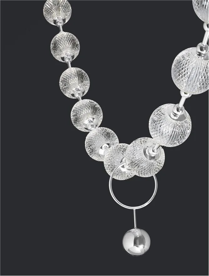 Lustra LED suspendata design decorativ BRILLANTE