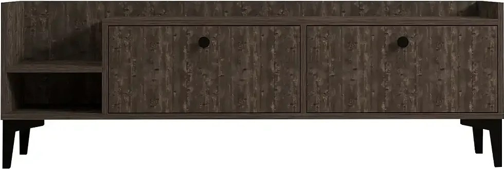 Comoda televizor Dia pentru living culoare antracit 150 cm