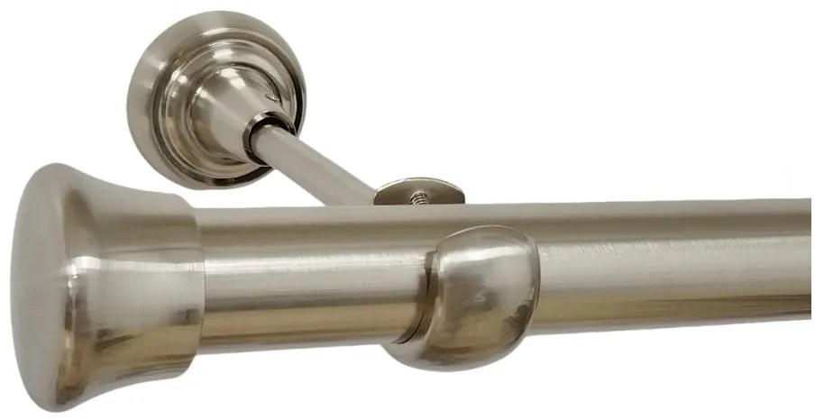 Galerie fara inele FULDA /25 - INOX (Alege marime: 180 cm)