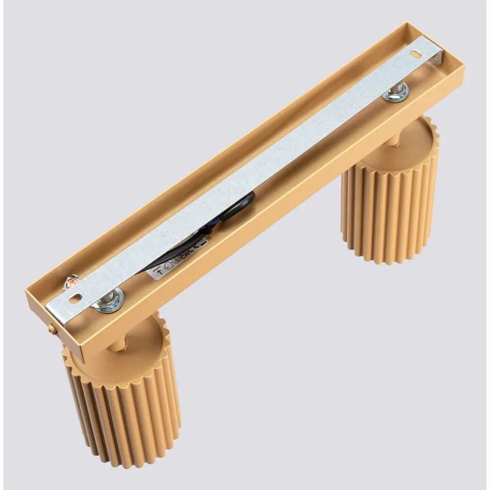 Spot auriu 6,5x30 cm Gleam – Sollux