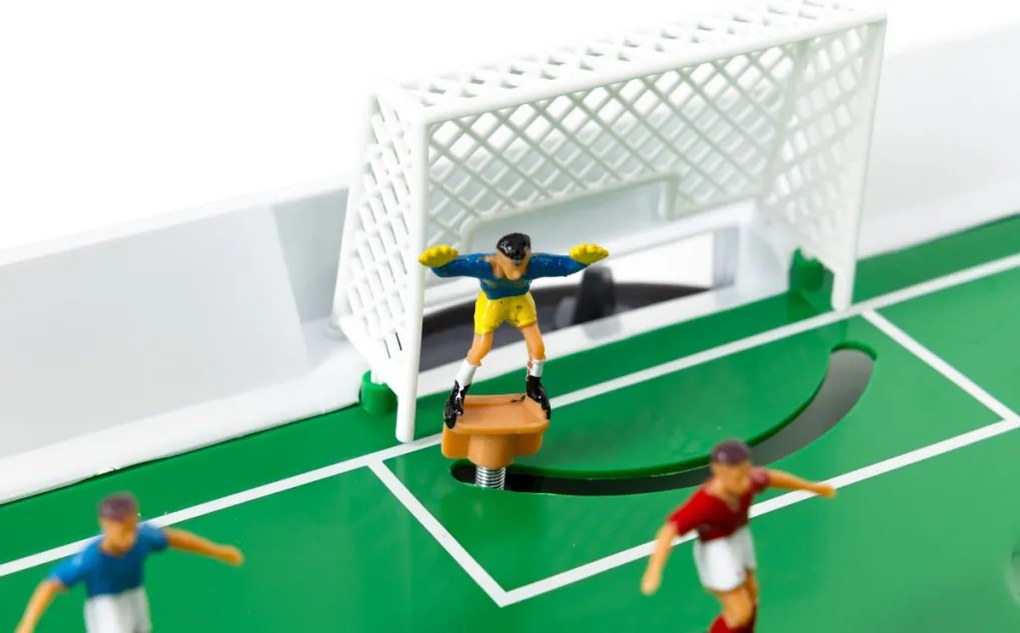 Mini masă de foosball cu 22 de jucători