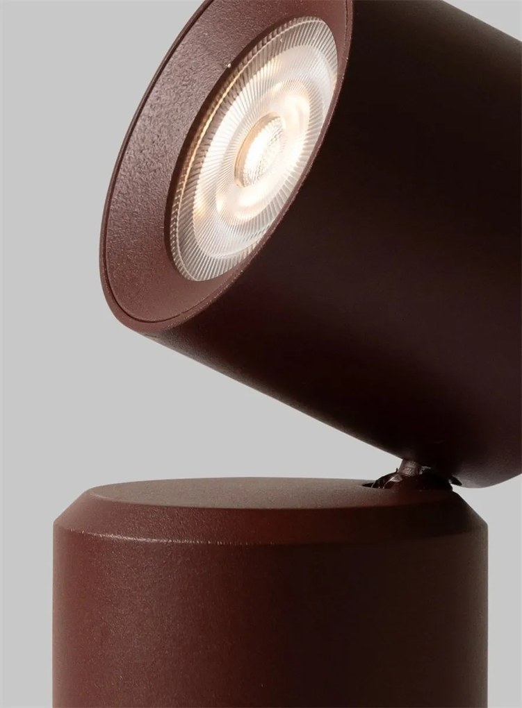 Lampa cu baterii pentru perete sau portabila Milan visiniu