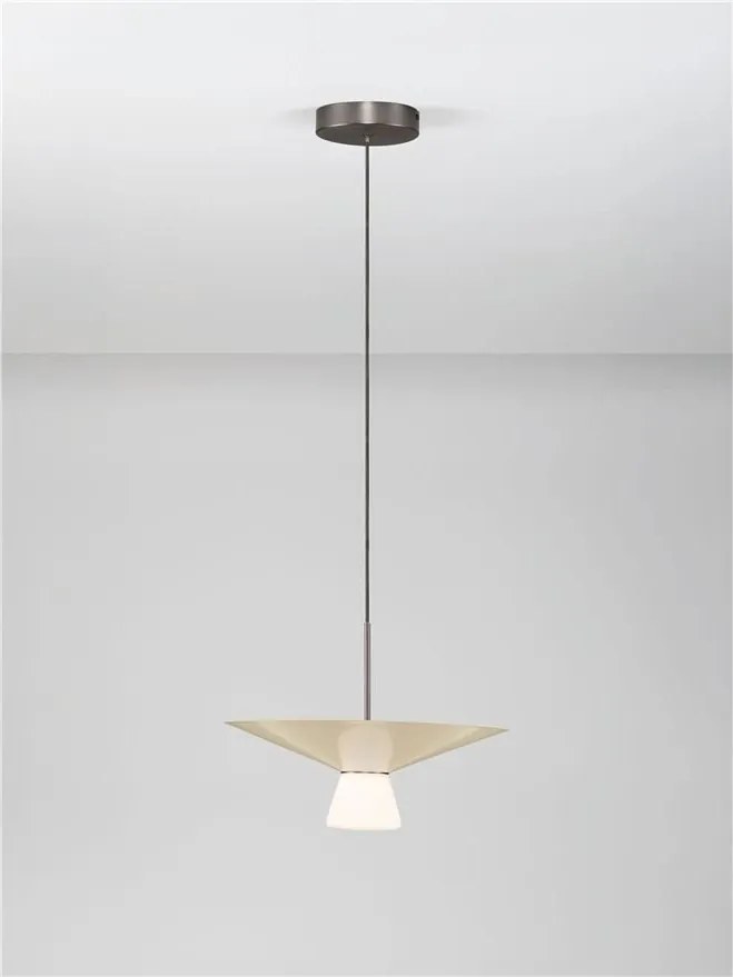Lustra LED suspendata BARIS White Tea 38cm
