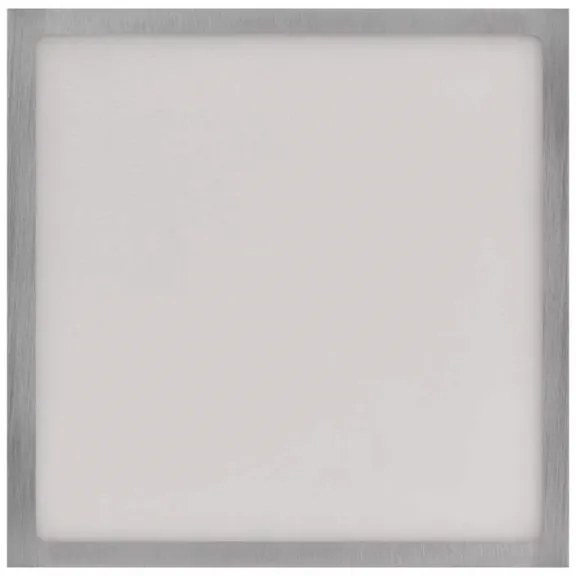 Plafonieră LED/21W/230 3000/3500/4000K 22,5x22,5 cm crom