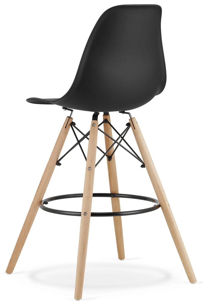 Scaun de bar negru, CARBRY