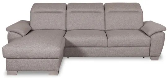Coltar Extensibil Cu Insula Stanga Dax, 5 Locuri, Lada De Depozitare, Gri, 299 Cm
