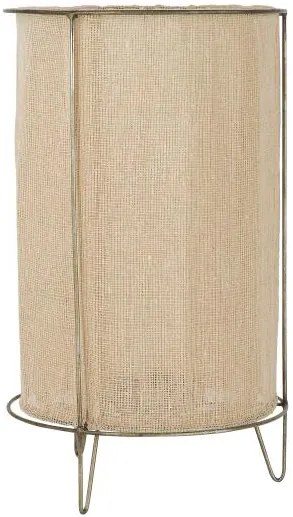 IB Laursen Lampa de lumanare cu laturi din material textil, marime S