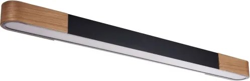 BRILAGI - Plafonieră LED aplicată GARDALINE LED/100W/230V 120cm stejar/negru