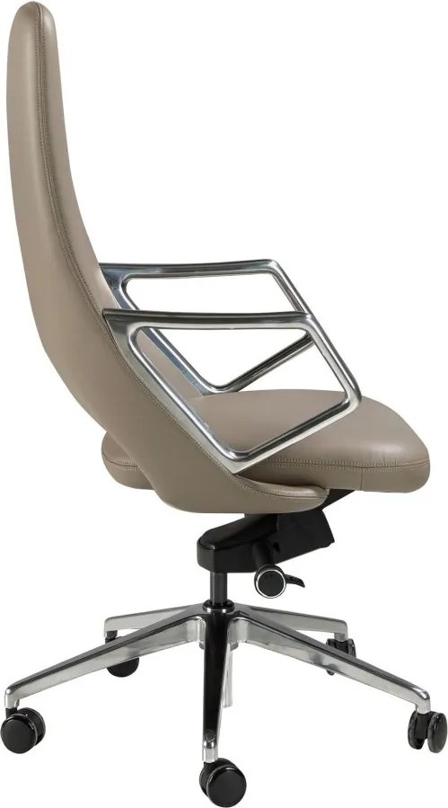 Scaun de birou modern piele sintetica Grey