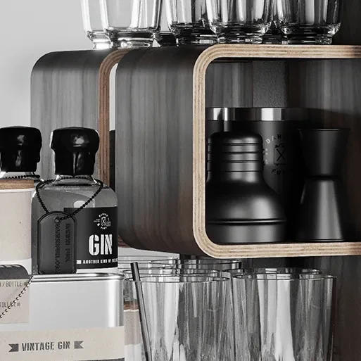 Dulap de baie / canistră - Bathroom Cabinet, Gas Red, 6 variante - Danish Fuel Variantă: Walnut
