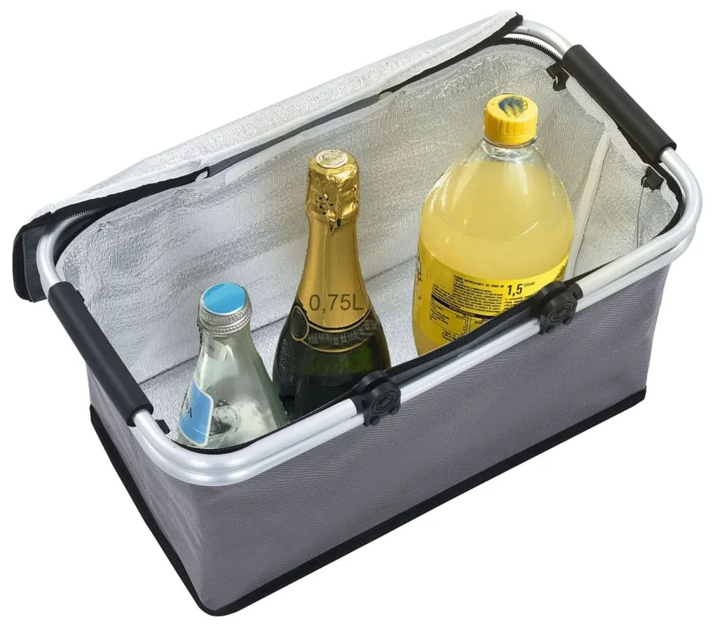 Geanta frigorifica pliabila gri VALISE