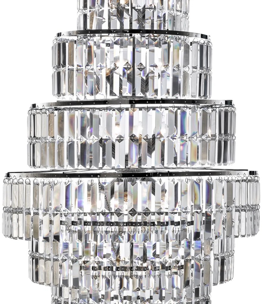 Lustra cristal casa scarii design LUX Empire 13L 1500CC SRT