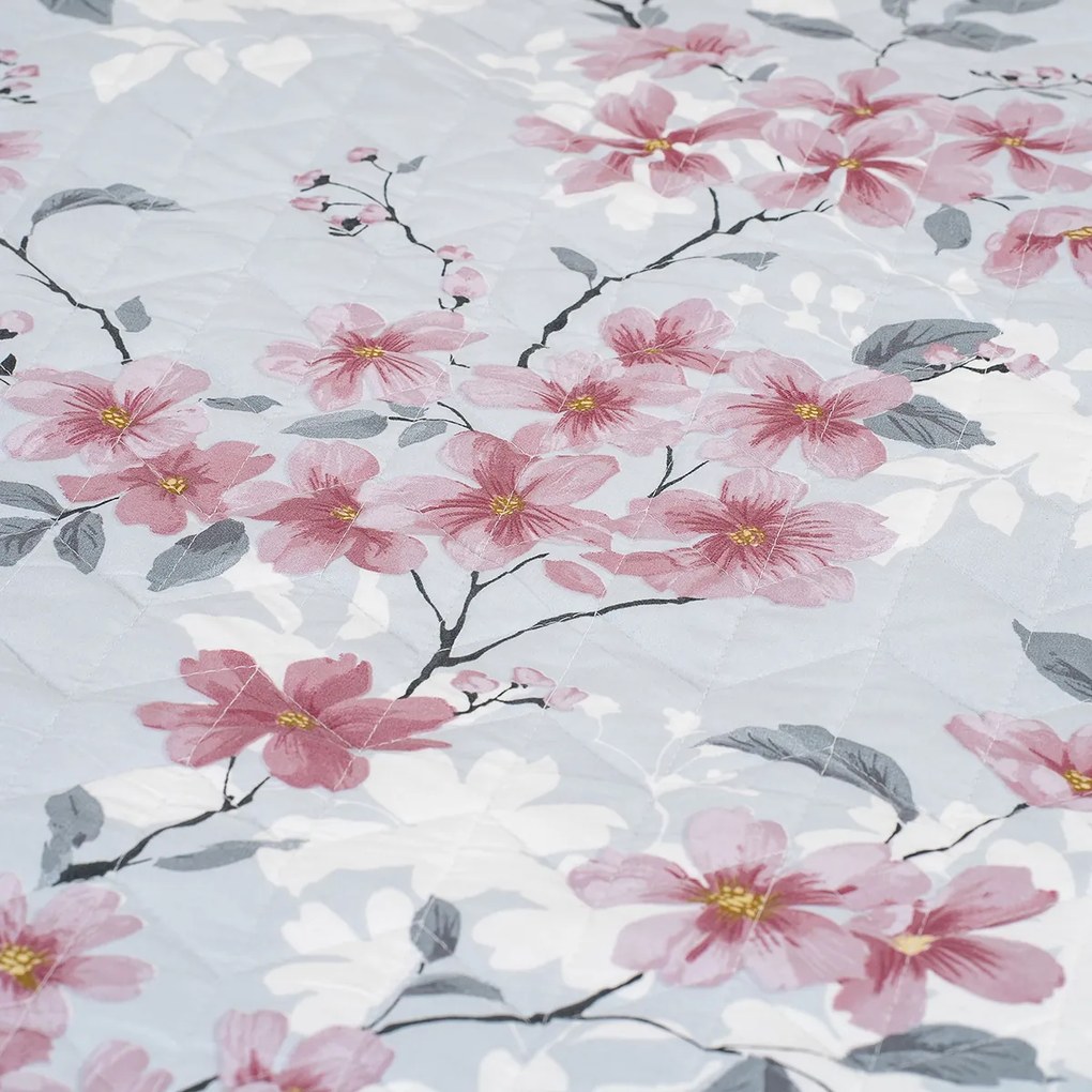 4Home Cuvertură pentru pat Blooming spring, 220 x240 cm + 2x 40 x 40 cm