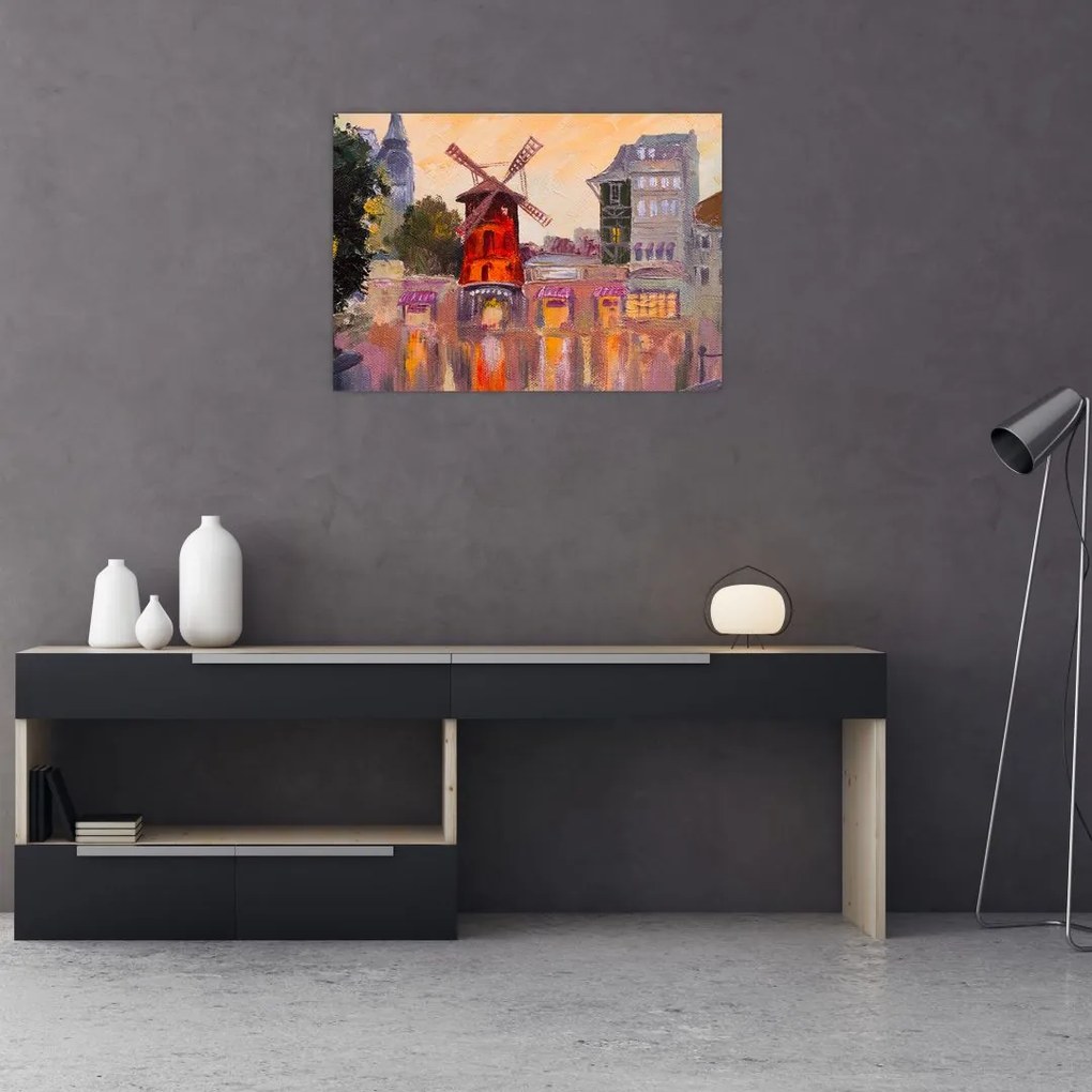 Tablou - Moulin rouge, Paris, Franța (70x50 cm)
