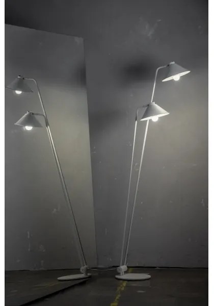 Lampadar GABIAN 2xE27/15W/230V alb Argon 7074