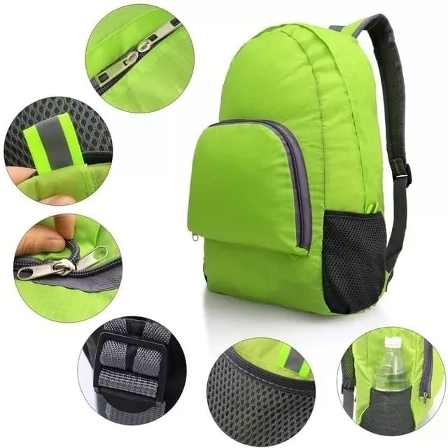 Rucsac turistic pliabil FROYAK 20 L - mai multe culori Culoare: Portocaliu