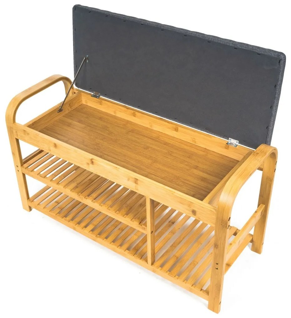 Raft pentru pantofi din bambus G21