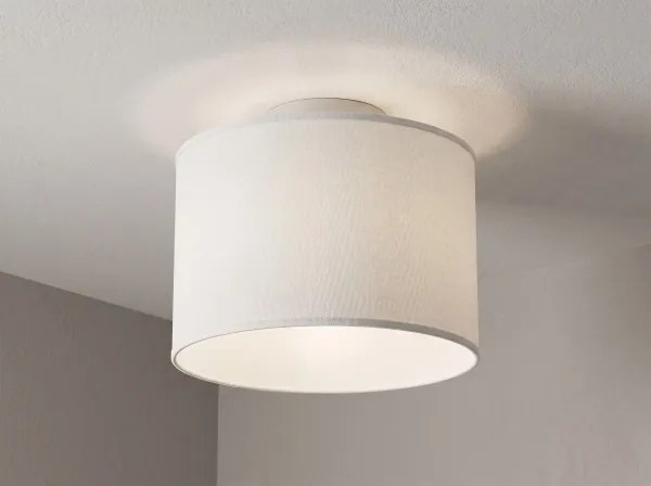 Plafonieră ARDEN 1xE27/15W/230V Ø 25 cm albă