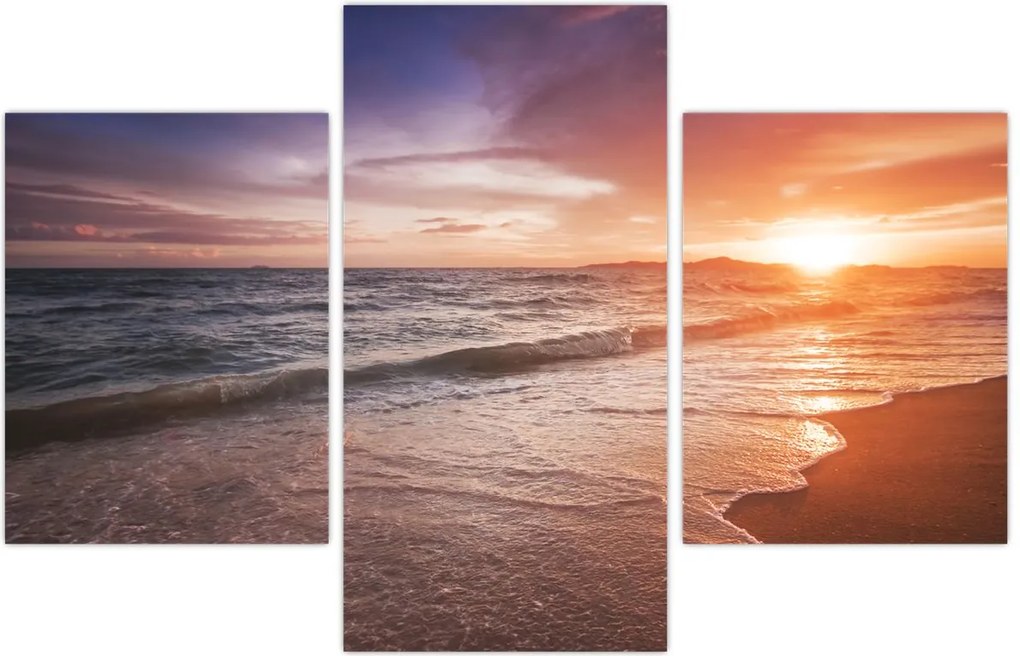 Tablou - Apus de soare în Thailanda (90x60 cm)