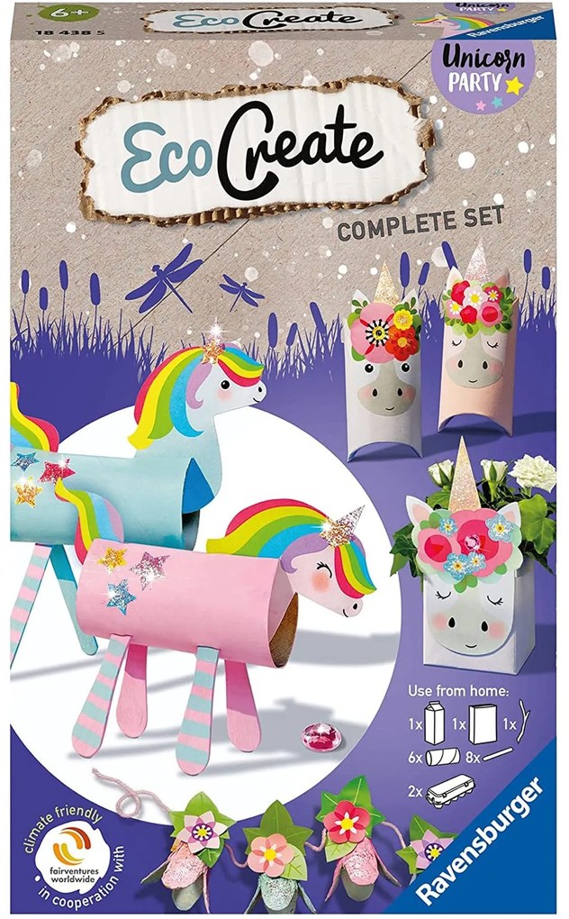 SET ECO CREATE - PETRECEREA UNICORNILOR - RAVENSBURGER (18438)
