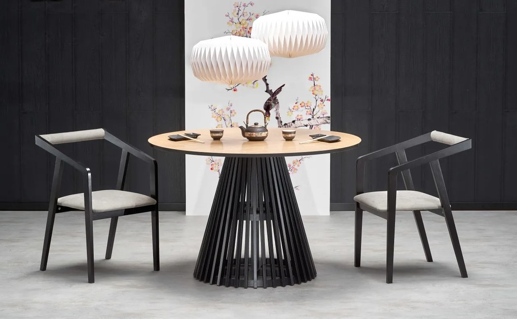 Masa rotunda Miyaki – ø120 / h77 cm