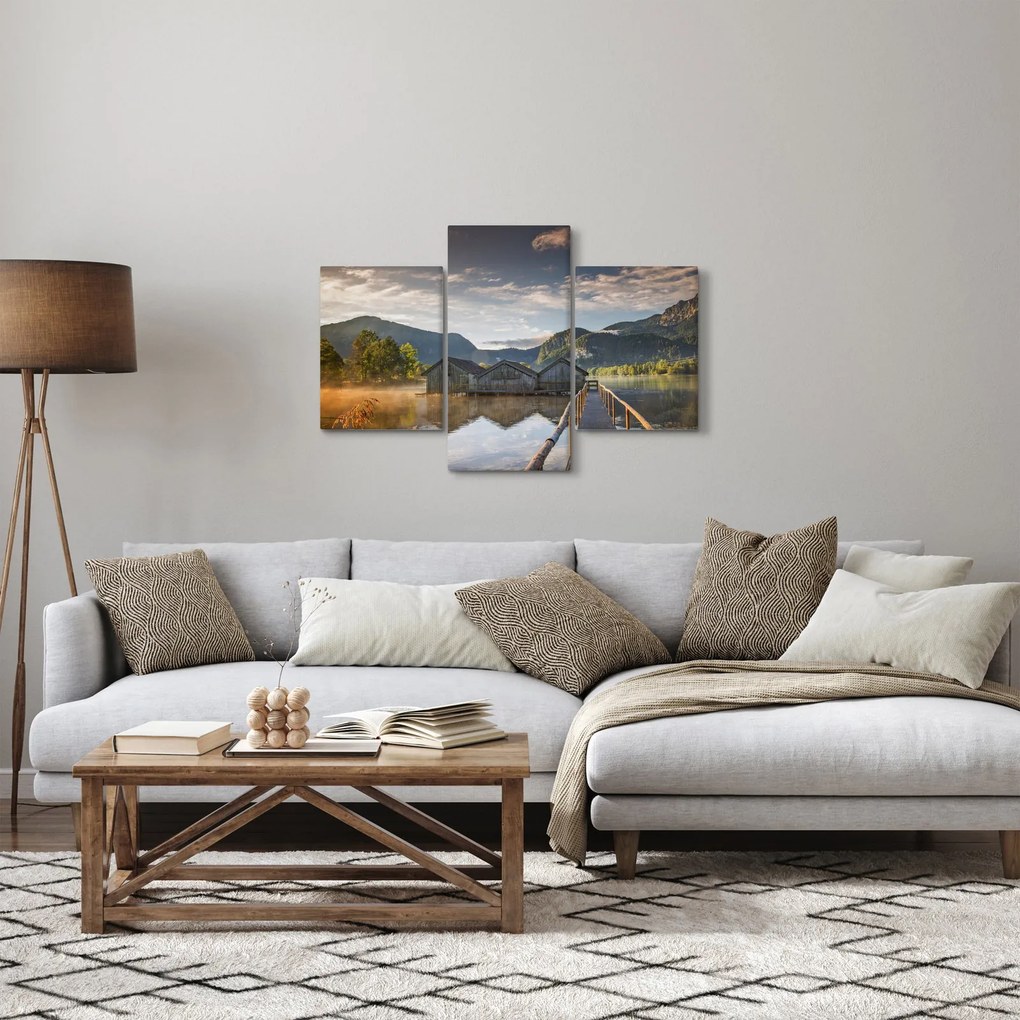 Tablou cu lac (90x60 cm)