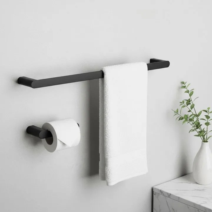 Set accesorii pentru baie Mati 4 piese negru