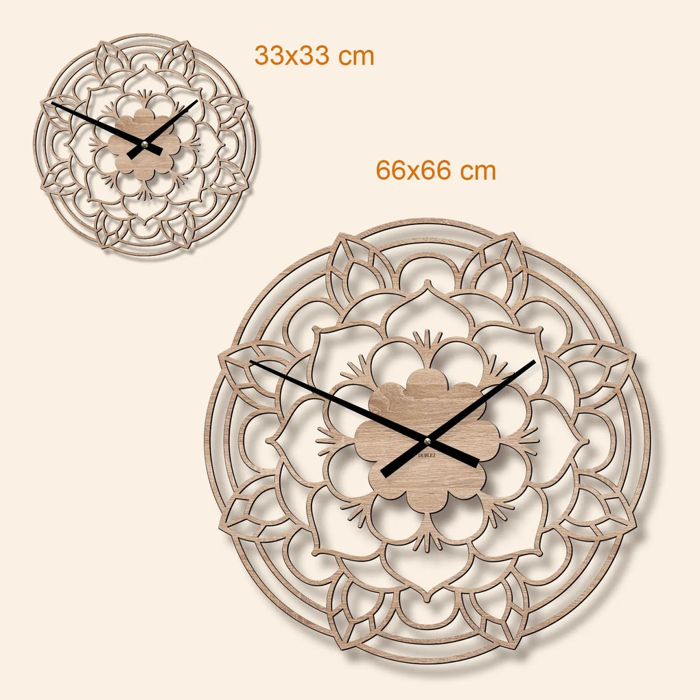 DUBLEZ | Ceas cadou pentru perete - Floare mandala