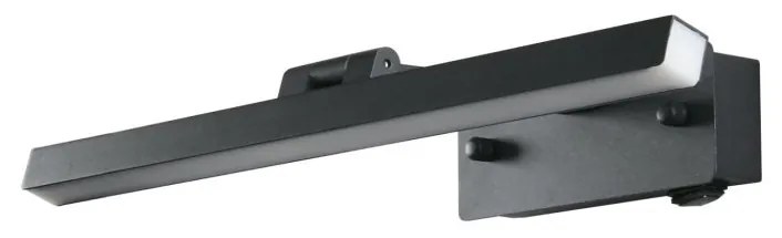 Aplica de perete LED pentru oglinda sau tablou Corfu negru