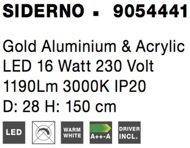 Lustra LED moderna cu design original deosebit SIDERNO