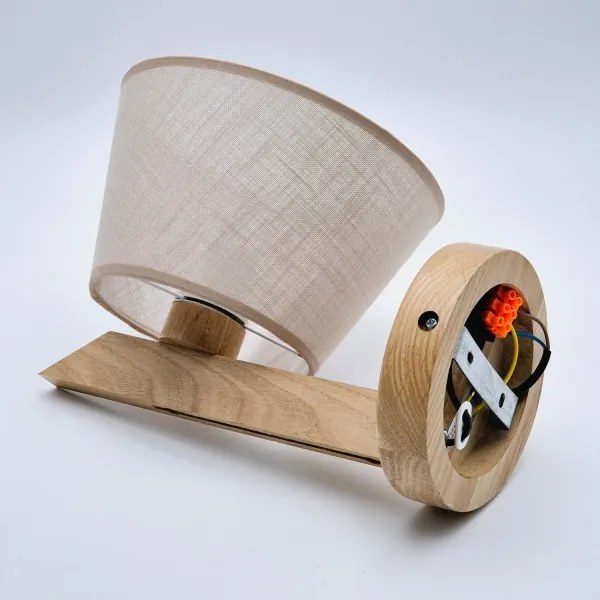 Aplica de perete ANTONIO 1xE14/40W/230V stejar