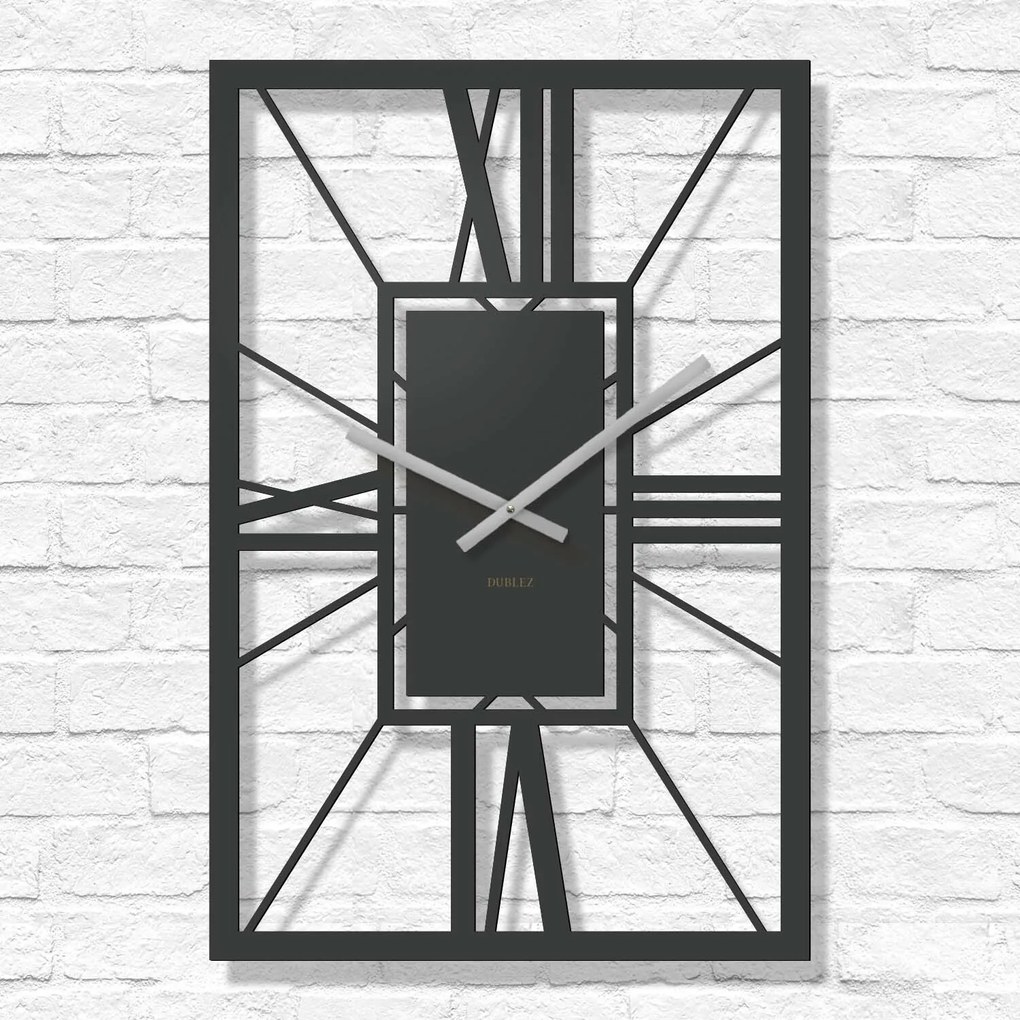 DUBLEZ | Ceasuri romane din lemn - Arch Deco