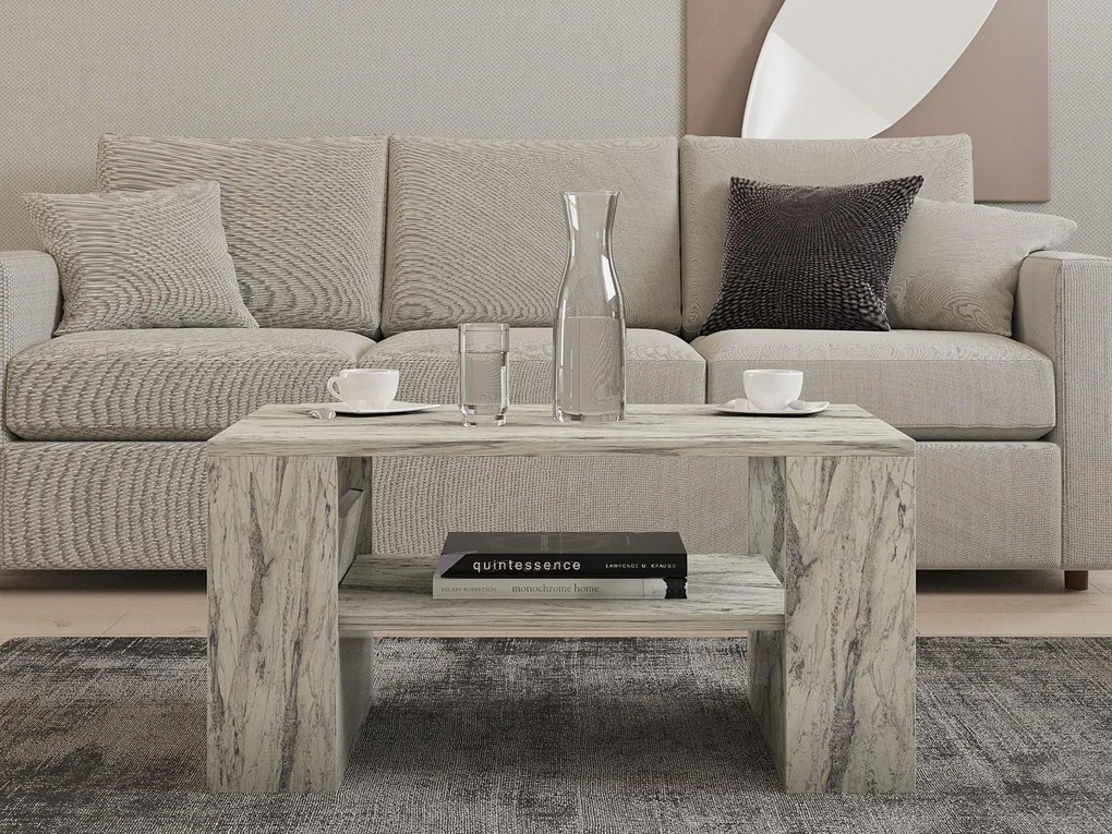 Măsuță de cafea Irina (marmură frezia). Promo -22%. 1102195
