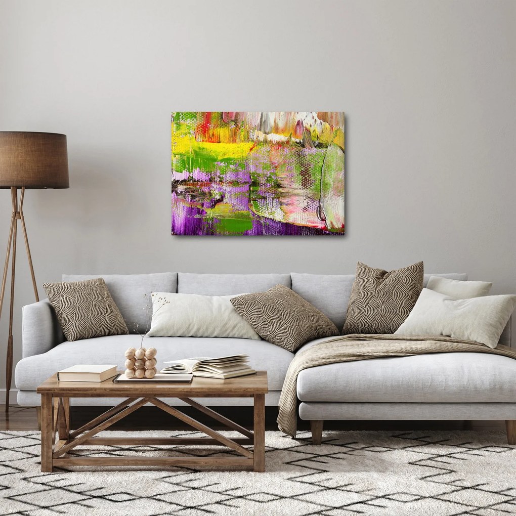 Tablou cu abstracție - pictura (70x50 cm)