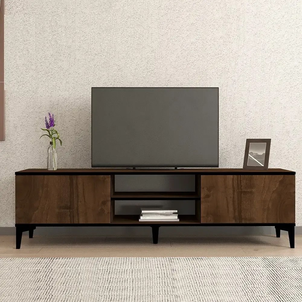 Comoda tv Erem pentru living culoare nuc 180 cm