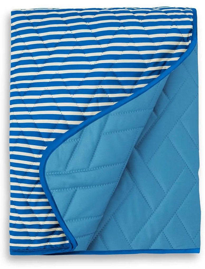 2x Pătură 2în1 Essentials Dormeo Albastru/Alb 200x200