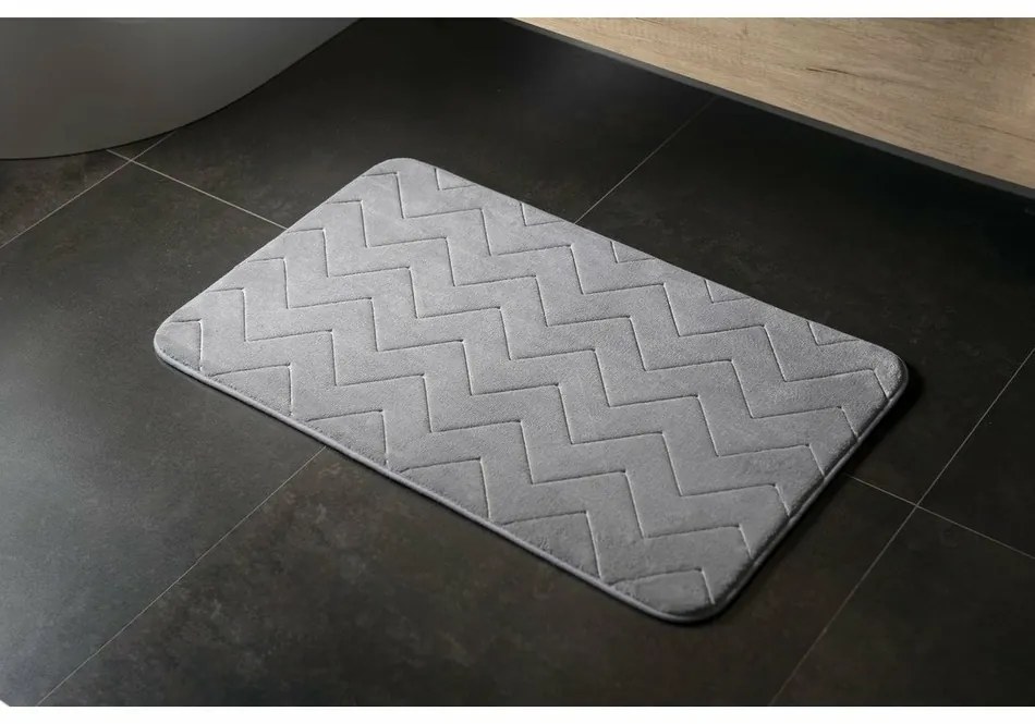 GEDY 96MS508008 Covoraș de baie Mousse gri , 50 x80 cm