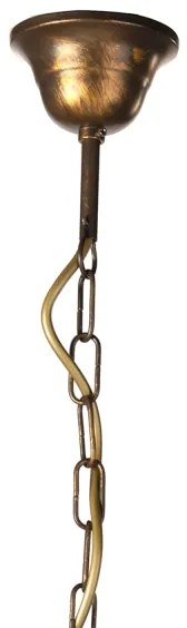 Lustră pe lanț ONLI ALGA 3xE14/6W/230V bronz