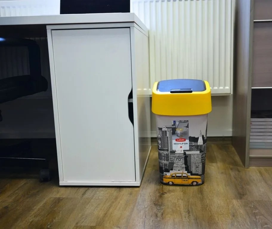 Coș de gunoi FLIPBIN 25l - NEW YORK CURVER