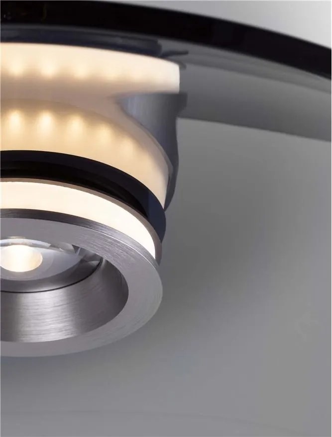 Plafoniera LED design ambiental Esti fumuriu