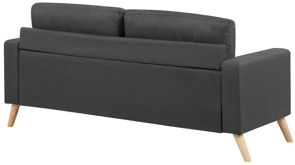 Canapea 2 locuri Kolding (gri închis) . 1008744