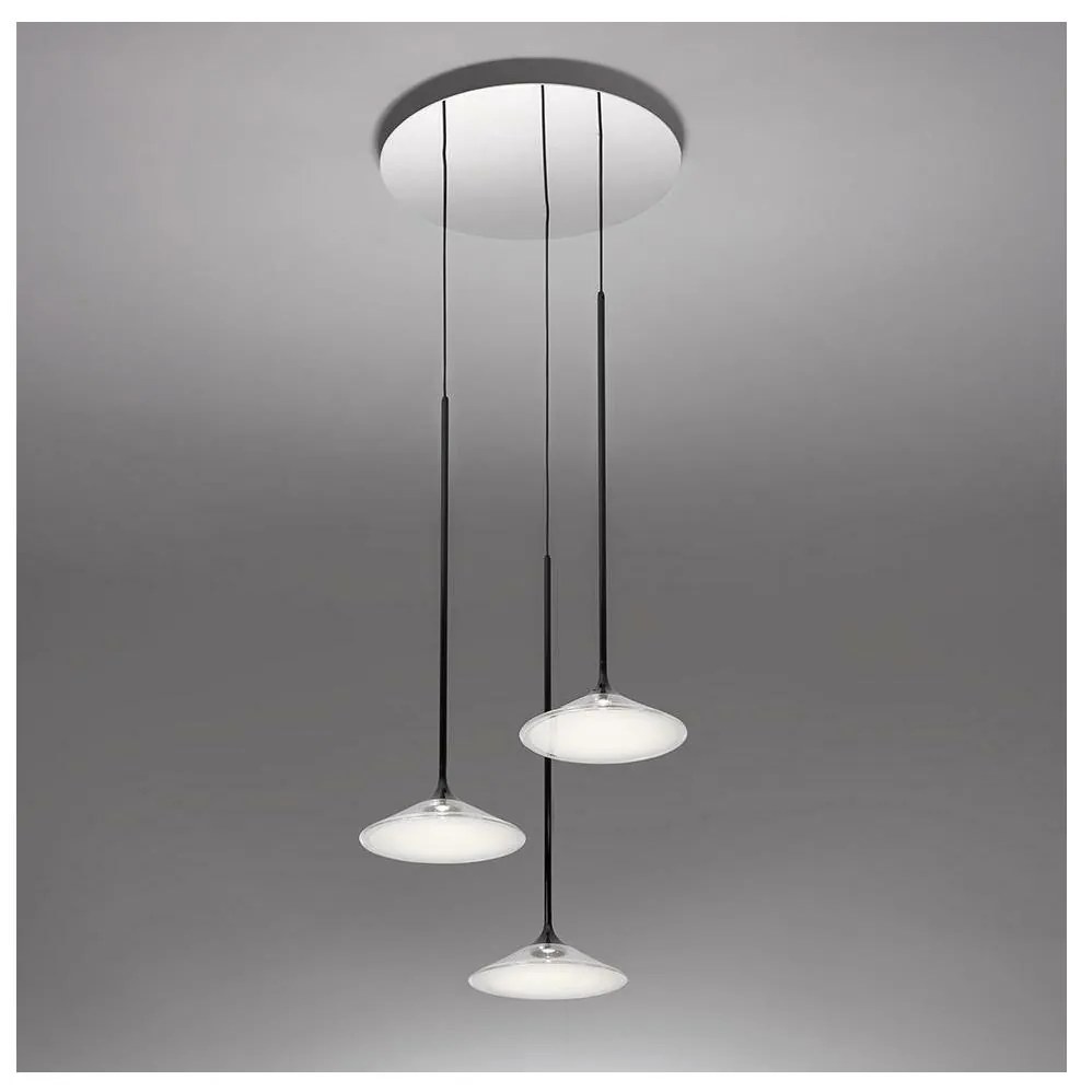 Lustră LED dimabilă pe cablu Artemide 0353030A ORSA CLUSTER LED/22W/230V 3000K