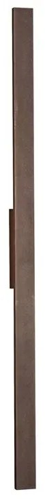 Aplica LED exterior design liniar 121cm IP65 DOUL corten